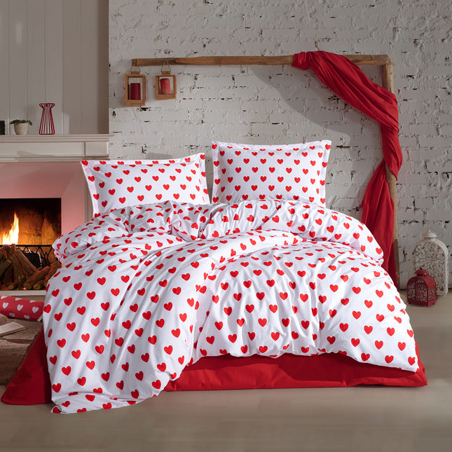 Lenjerie de pat ranforce Clasy king size (AMOR V2)