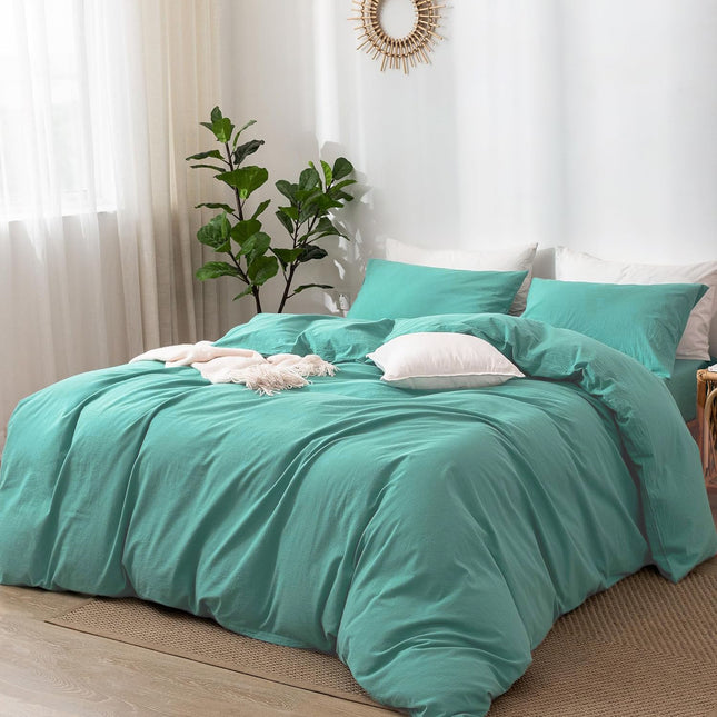Lenjerie de pat din Bumbac Percal, Mint