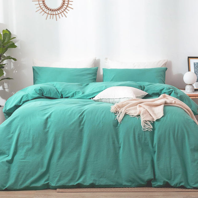Lenjerie de pat din Bumbac Percal, Mint