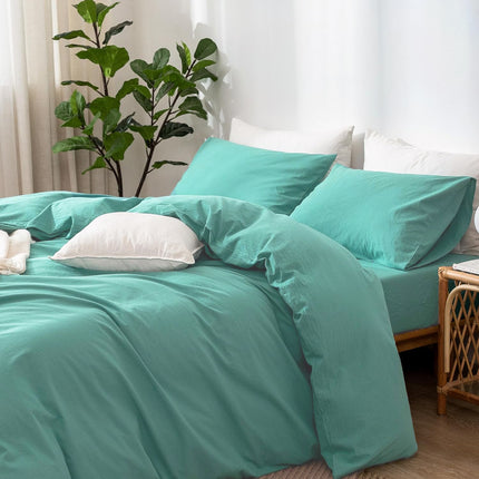Lenjerie de pat din Bumbac Percal, Mint