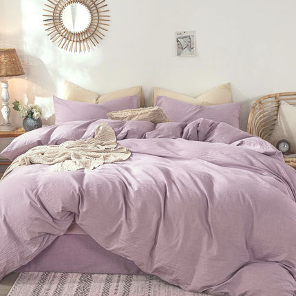 Lenjerie de pat din Bumbac Percal, Roz