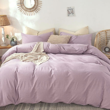Lenjerie de pat din Bumbac Percal, Roz