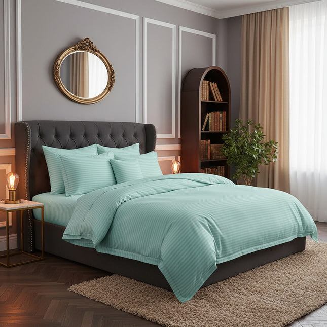 Lenjerie de pat damasc SPECIAL LINE, Mint