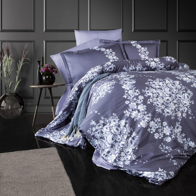 Lenjerie de pat satin Clasy king size (MELROSE V2)