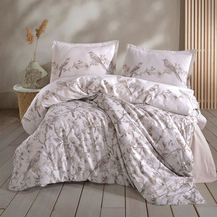 Lenjerie de pat ranforce Clasy king size (MEVLIN)