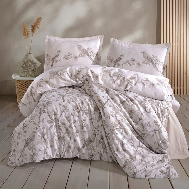 Lenjerie de pat ranforce Clasy king size (MEVLIN)