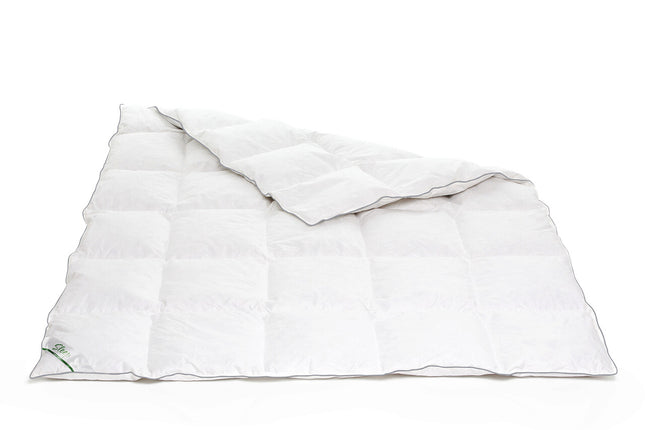 Pilotă Sleep cu puf și pană de gâscă, 300 g/mp, înveliș bumbac 100%