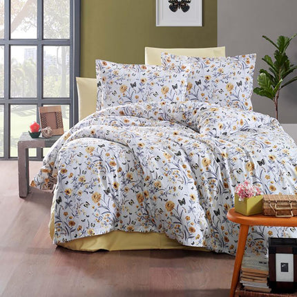 Lenjerie de pat ranforce Clasy king size (RNF_22)