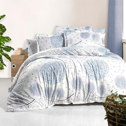 Lenjerie de pat ranforce Clasy king size (RNF_33)