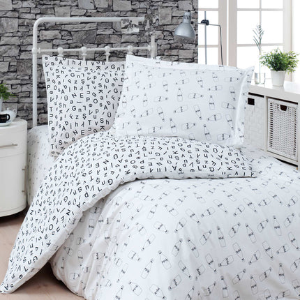 Lenjerie de pat Ranforce, 100% bumbac, RCP19 – imagine 2