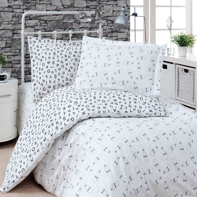 Lenjerie de pat Ranforce, 100% bumbac, RCP19 – imagine 2