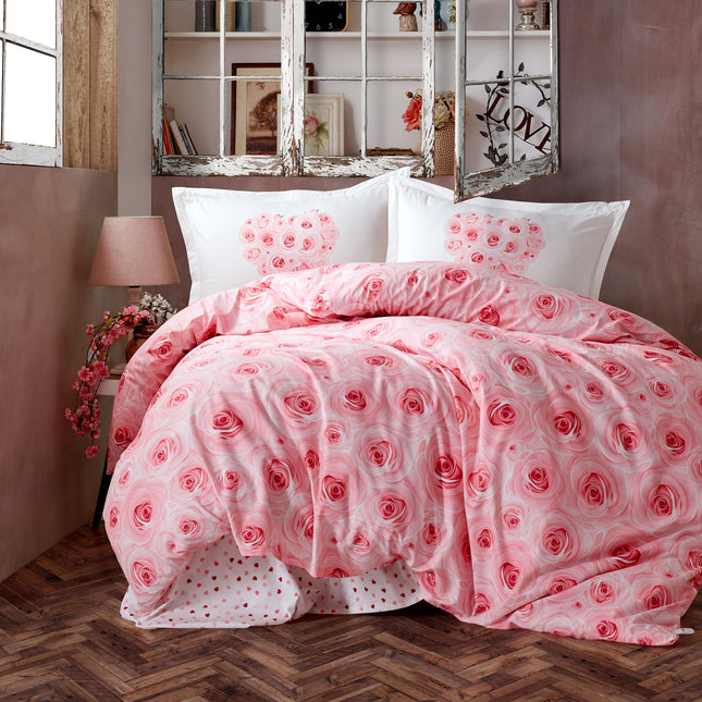 Lenjerie de pat ranforce Clasy king size (ROMAN)