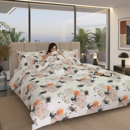 Lenjerie Cotton Pro reversibilă, Ethno Mirage – imagine 3