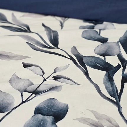 Lenjerie Cotton Pro reversibilă, Eucalyptus Noir – imagine 4