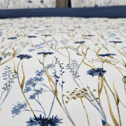 Lenjerie Cotton Pro reversibilă, Field of Blues – imagine 4