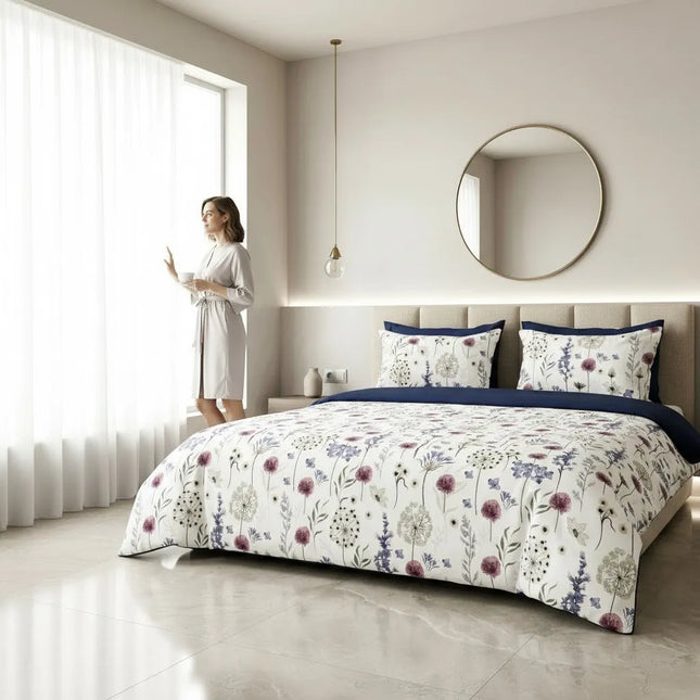 Lenjerie Cotton Pro reversibilă, Florielle