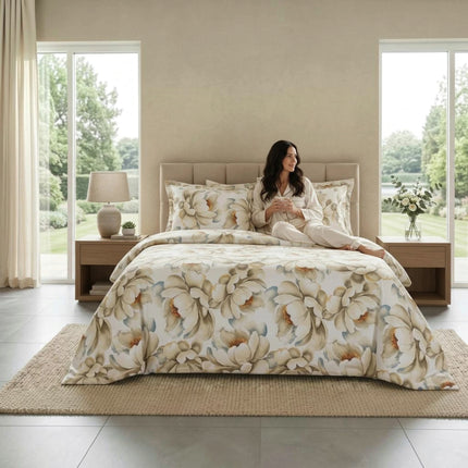 Lenjerie de pat Ranforce, 100% bumbac, Aura Silk – imagine 3