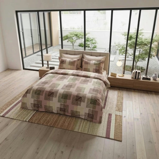 Lenjerie de pat Ranforce, 100% bumbac, Cedar – imagine 2