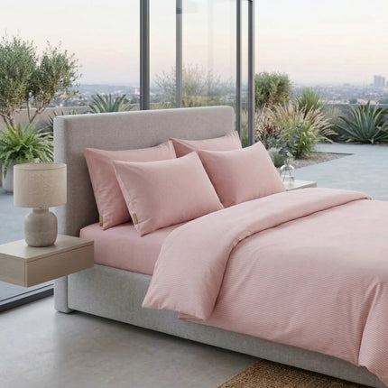 Lenjerie de pat Ranforce, 100% bumbac, Couture Nest – imagine 4