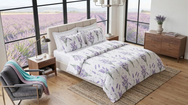 Lenjerie de pat Ranforce, 100% bumbac, Luxe Nest – imagine 2