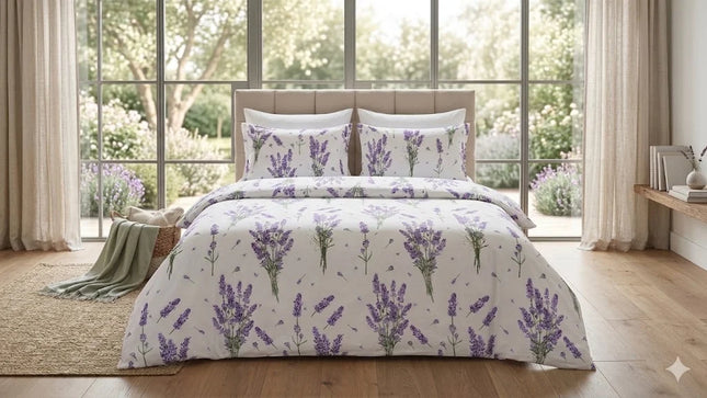 Lenjerie de pat Ranforce, 100% bumbac, Luxe Nest