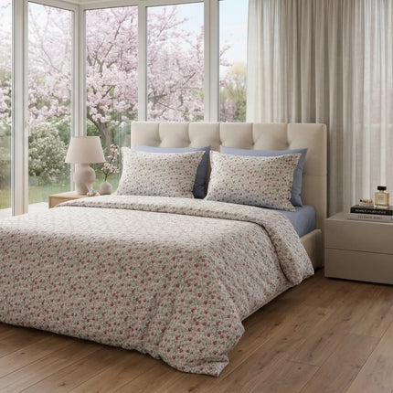 Lenjerie de pat Ranforce, 100% bumbac, Mist And Silk – imagine 3