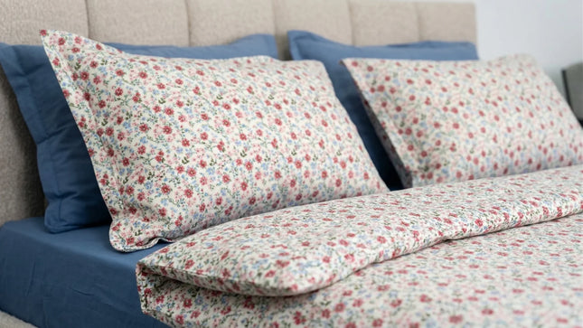 Lenjerie de pat Ranforce, 100% bumbac, Mist And Silk – imagine 2