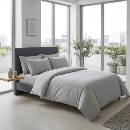 Lenjerie de pat Ranforce, 100% bumbac, Moonlit – imagine 2