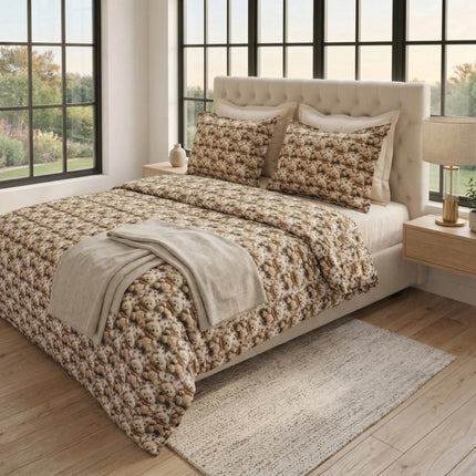 Lenjerie de pat Ranforce, 100% bumbac, Raw Linen – imagine 2