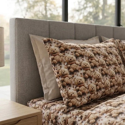 Lenjerie de pat Ranforce, 100% bumbac, Raw Linen – imagine 3