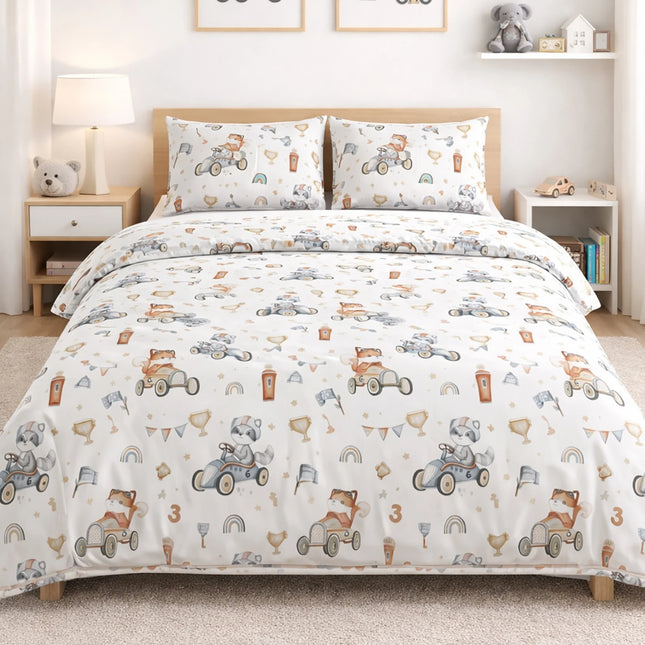 Lenjerie de pat Ranforce, 100% bumbac, RCP72 – imagine 2