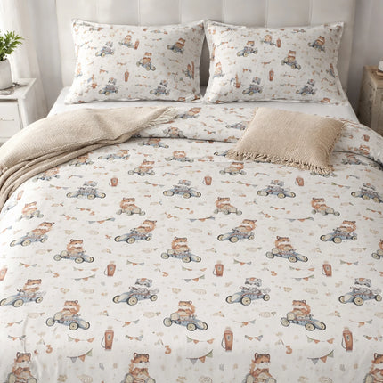 Lenjerie de pat Ranforce, 100% bumbac, RCP72 – imagine 3