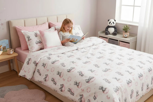 Lenjerie de pat Ranforce, 100% bumbac, Silk Whisper – imagine 2