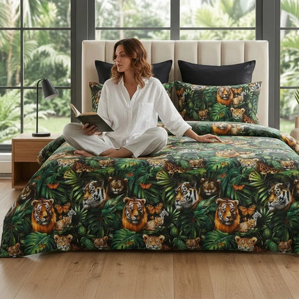 Lenjerie de pat Ranforce, 100% bumbac, Velvet Muse – imagine 2