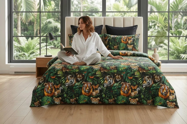Lenjerie de pat Ranforce, 100% bumbac, Velvet Muse – imagine 2