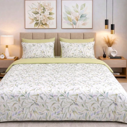 Lenjerie Cotton Pro reversibilă, Safe Sage Story