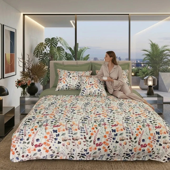 Lenjerie Cotton Pro reversibilă, Lumerose