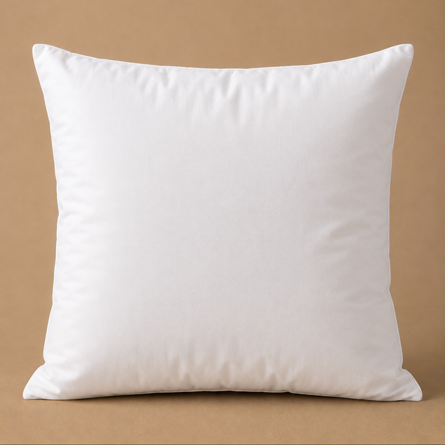 Madhome.ro Clasic Percalle white pillow with soft microgel filling and breathable cotton percale cover