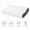 Madhome.ro ergonomic memory foam pillow with honeycomb texture, ventilation system, and removable cover for neck support