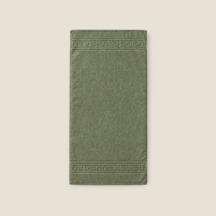 Set 6 prosoape bumbac 50x80 cm verde