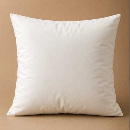 Madhome.ro white hotel-quality pillow with premium percalle cotton-polyester fabric for medium firmness support