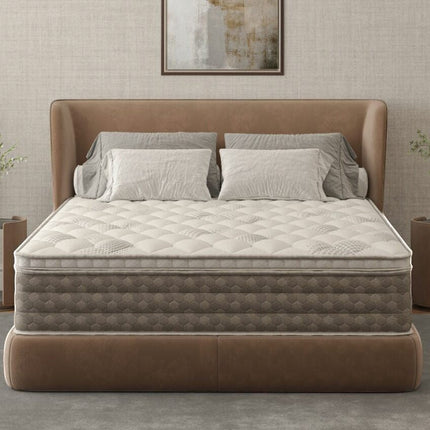 Madhome.ro DuoFlex 27cm mattress with integrated, detachable memory foam topper. Medium-firm feel.