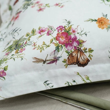 Lenjerie Cotton Pro reversibilă, Paradise of Butterfly – imagine 3