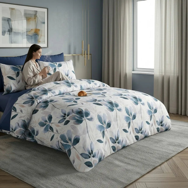 Lenjerie Cotton Pro reversibilă, Petalique