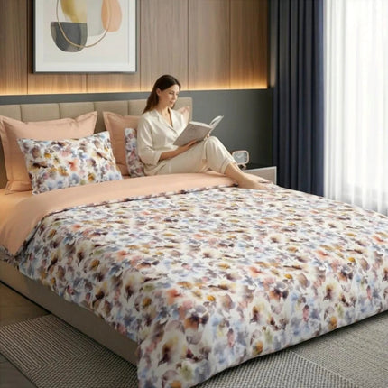 Lenjerie Cotton Pro reversibilă, Petal Symphony – imagine 2