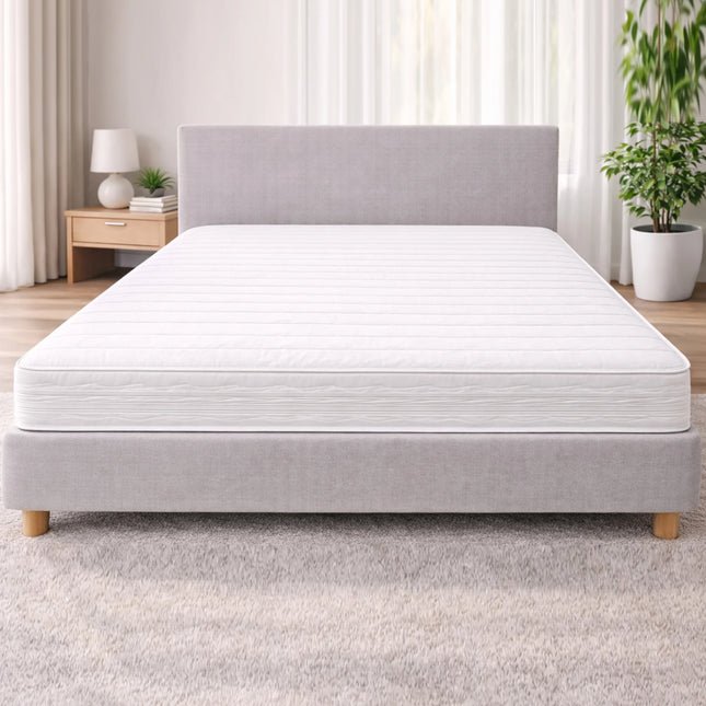 Saltea Spumă Poliuretanică Economy Comfort 13 cm, Fermitate Medie, Husă Lavabilă