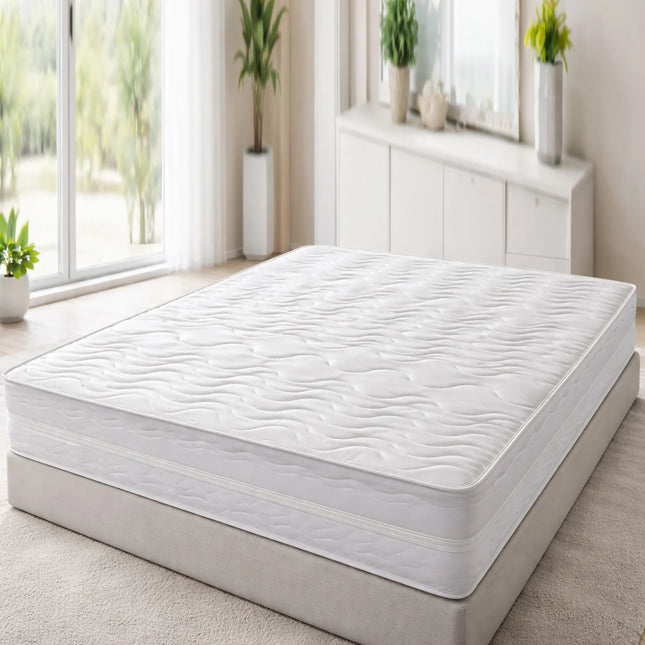Saltea ortopedică Memory Air Dual Season de 24 cm, husă premium detașabilă