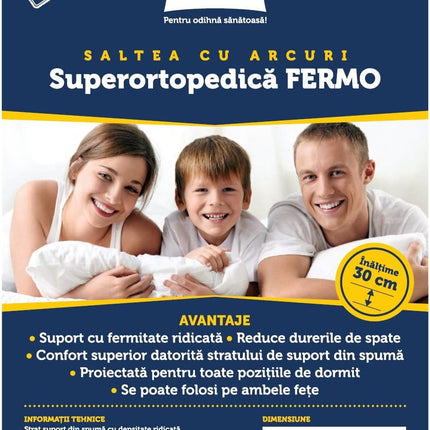 Saltea pentru pat, vedere de ansamblu