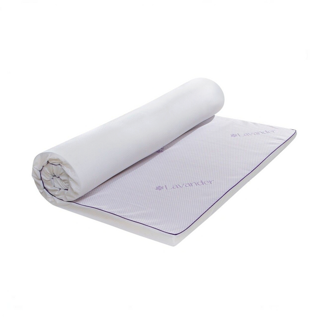 Topper Saltea Memory Foam Lavanda Therapy 5 cm